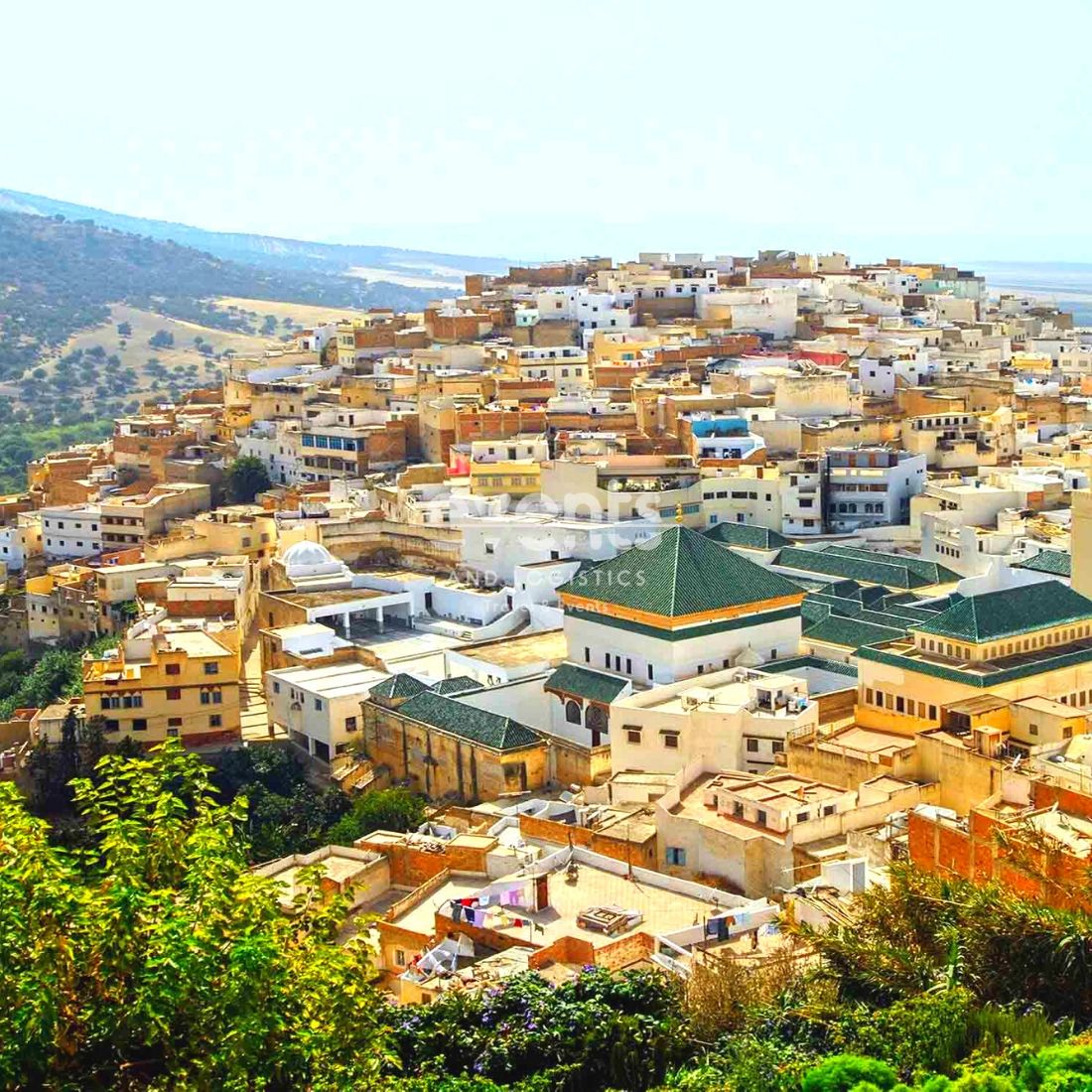 Fès-Mèknas Ville au Maroc