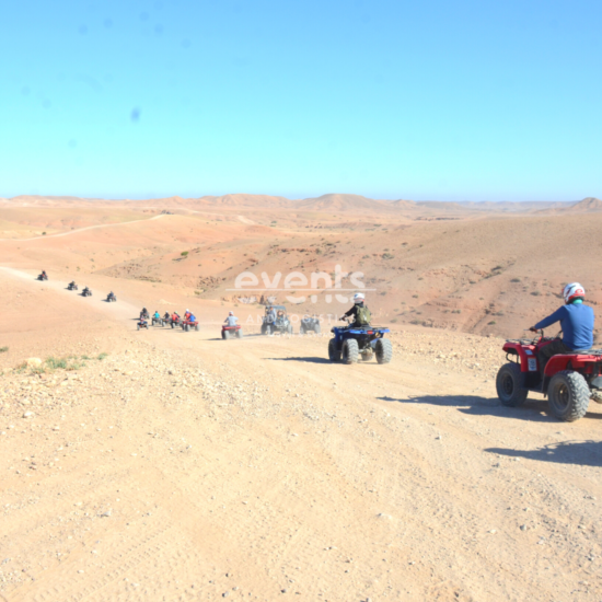 Aventure Quad au désert d’Agafay | En privé